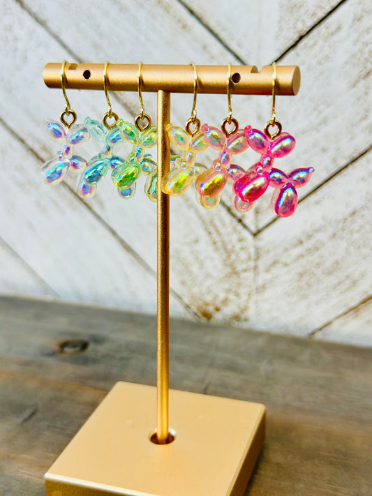 Balloon Animal Earrings