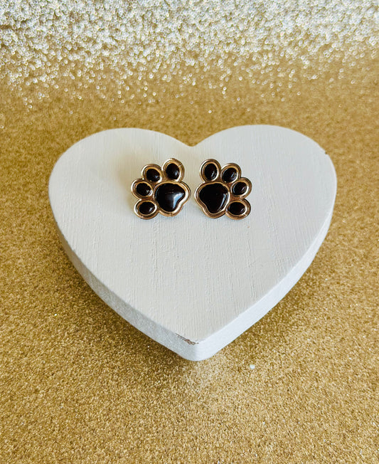 Paw Print Earrings