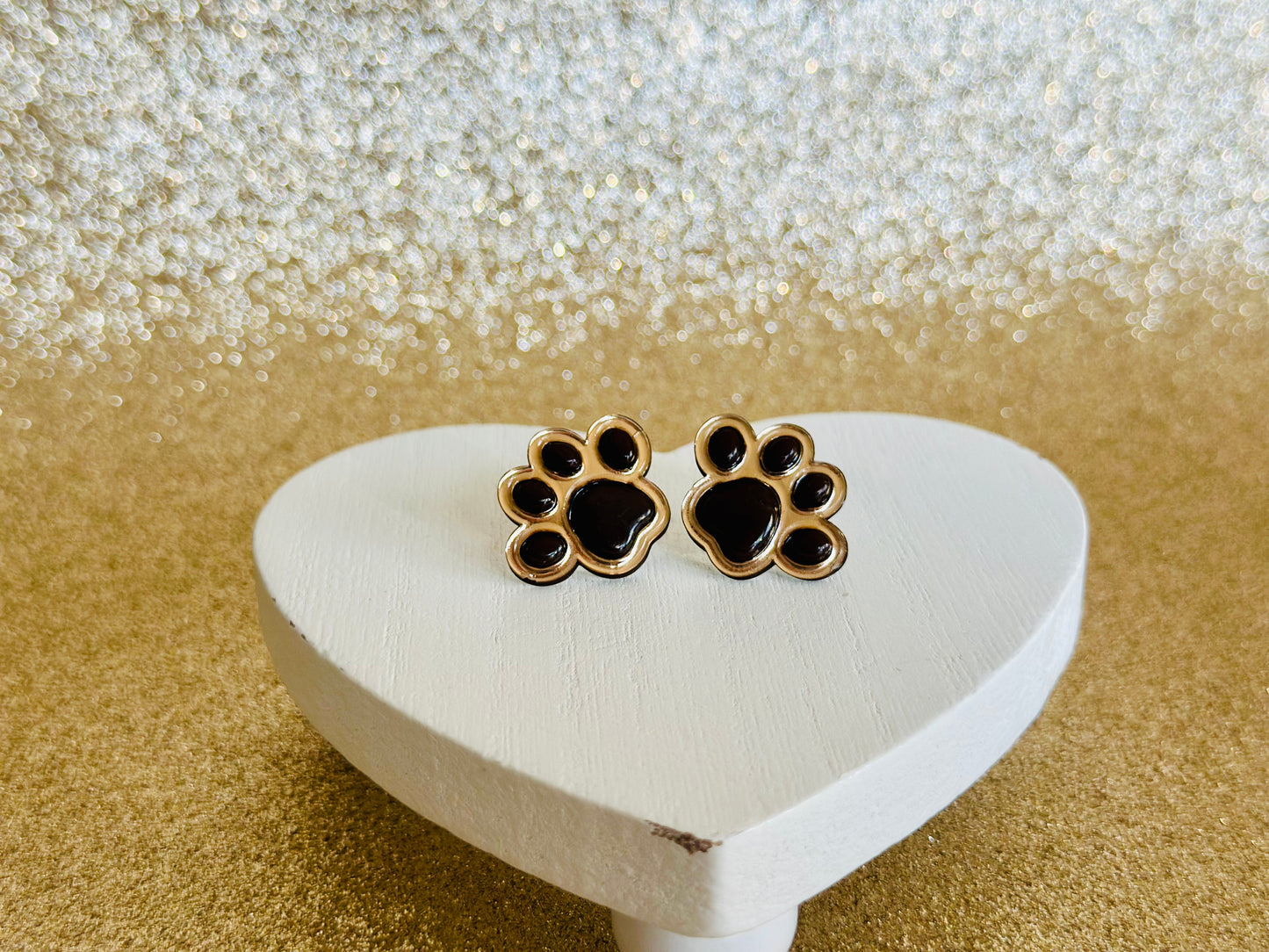Paw Print Earrings