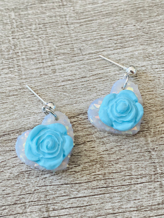 Heart of Roses Earrings