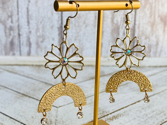 Floral Arch Earrings